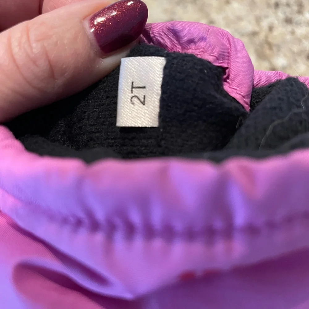 Burton Kids/Toddler Pink Tiger Mittens Size 2T
